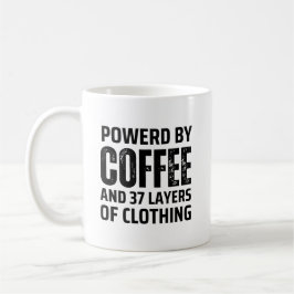 Cold Weather Vibes Tasse, Kaffee und Wetter Kaffeetasse