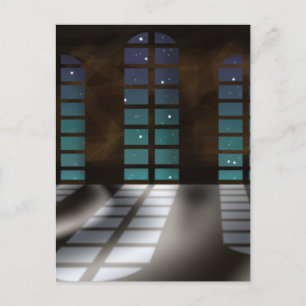 Cold Windows Postkarte