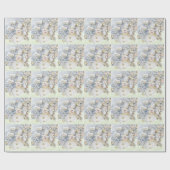 Cold Winter Snowman Geschenkpapier (Flach)
