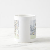 Cold Winter Snowman Kaffeetasse (Mittel)