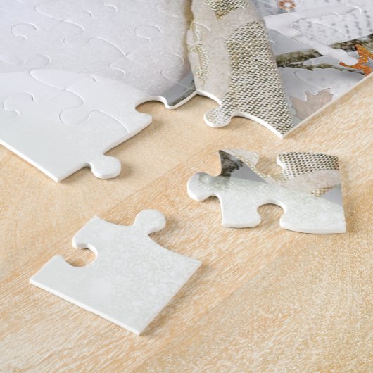 Cold Winter Snowman Puzzle (Seite)