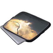 Cold Winter Sunrise Laptopschutzhülle (Vorne Knopf)