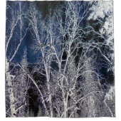 Cold Wintry night.... Duschvorhang (Vorderseite)