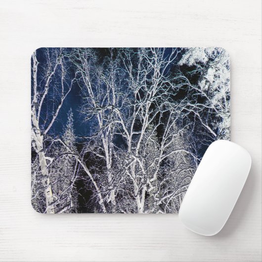 Cold Wintry night.... Mousepad (Mit Mouse)