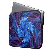 Cold Wintry Storm... Laptopschutzhülle (Vorderseite Links)