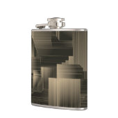 Colden Halls Art Deco Flachmann (Links)