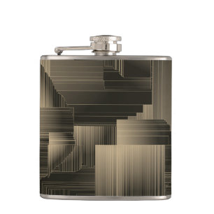 Colden Halls Art Deco Flachmann