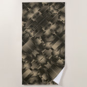 Colden Halls Art Deco Strandtuch (Vorderseite)