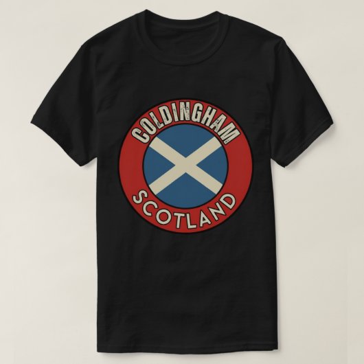 Coldingham, Schottland T-Shirt (Design vorne)