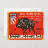 Colditzer Schwarze Sau Postkarte (Vorne/Hinten)