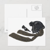 ColdSteampunkAviatorKit050110 Postkarte (Vorne/Hinten)