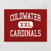 Coldwater - Kardinal - Hoch über dem Coldwater Postkarte (Vorderseite)