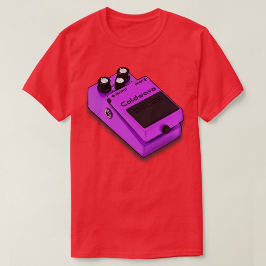 Coldwave Original Guitar FX Pedal T-Shirt (Design vorne)