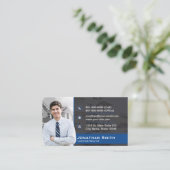 Coldwell Banker-Grundstück-Visitenkarte Visitenkarte (Stehend Vorderseite)