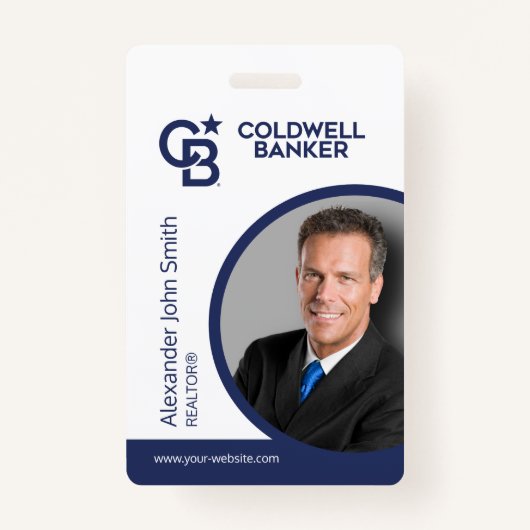 Coldwell Banker ID Card Abzeichen Ausweis (Vorderseite)