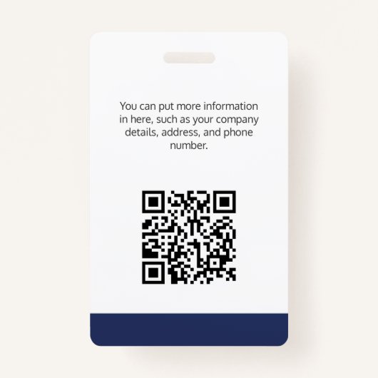 Coldwell Banker ID Card Abzeichen Ausweis (Rückseite)