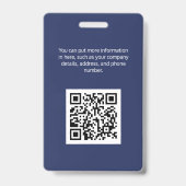 Coldwell Banker ID Card Blue Ausweis (Rückseite)