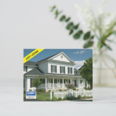 Coldwell Banker-Postkarte: GERADE AUFGEFÜHRT Postkarte (Stehend Vorderseite)