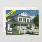 Coldwell Banker-Postkarte: GERADE AUFGEFÜHRT Postkarte (Vorne/Hinten)