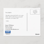 Coldwell Banker-Postkarte: GERADE AUFGEFÜHRT Postkarte (Rückseite)