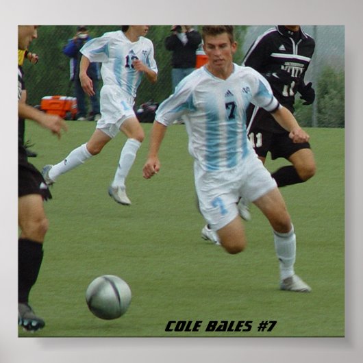 Cole Bales #7 Poster (Vorne)