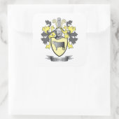 Cole Coat of Waffen Quadratischer Aufkleber (Tasche)