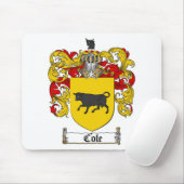 COLE-FAMILIENWAPPEN - COLE-WAPPEN MOUSEPAD (Mit Mouse)