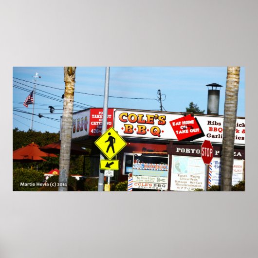 Cole-GRILLEN Poster (Vorne)