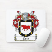Cole-Irisch-Wappen Mousepad (Mit Mouse)