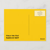 Cole ist alberne Postkarte (Rückseite)