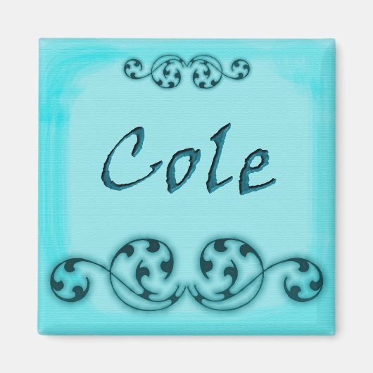 Cole Ornamental Magnet (Vorne)