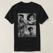 Cole Sprouse Collage B&W T-Shirt (Design vorne)