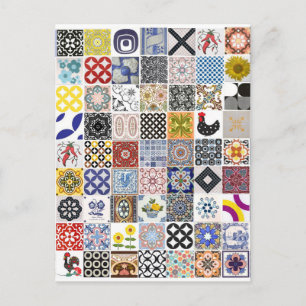 Coleção Azulejos Postkarte