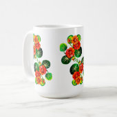 coleção Flores do Brasil capuchinha, Kaffeetasse (Vorderseite Links)