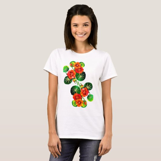 coleção Flores do Brasil capuchinha, T-Shirt (Vorne ganz)