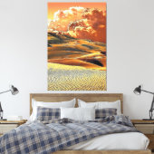 Coleção Onaitsirc Infinity de quadros de tela. Leinwanddruck (Insitu (Schlafzimmer))