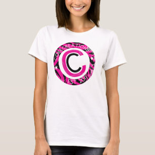 Colecreations stellte T-Shirt her (Zebra)