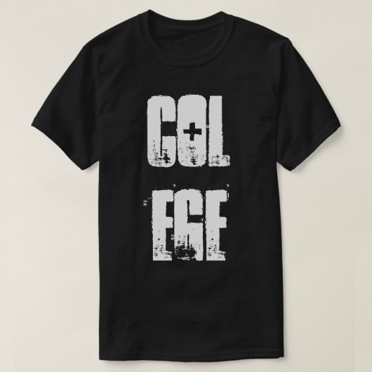 COLEGE T-Shirt (Design vorne)