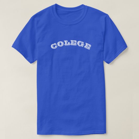 COLEGE T-Shirt (Design vorne)