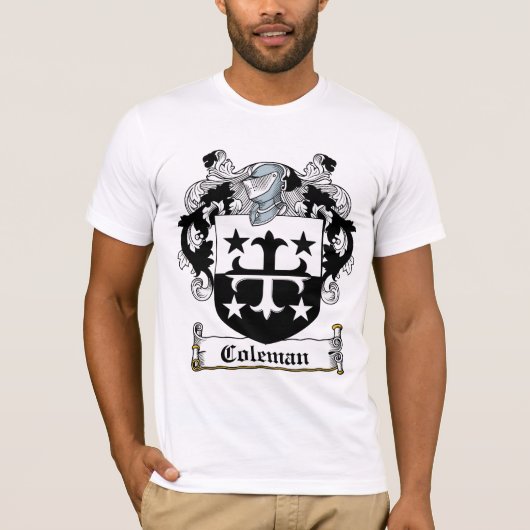 Coleman Familienwappen T-Shirt (Vorderseite)