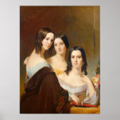 Coleman Sisters - Thomas Sully Fine Art Poster (Vorne)