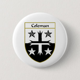 Coleman Wappen/Familienwappen Button