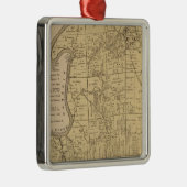 Colerain, Ohio Silbernes Ornament (Rechts)