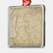 Colerain, Ohio Silbernes Ornament (Links)