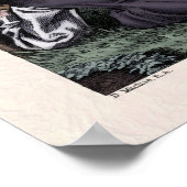 Coleridge "Liebe" Viktorianische Poesie Art 17x22 Poster (Ecke)