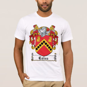 Coles-Familienwappen T-Shirt