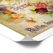 Coles Garden Annual 1896 Garden, Farm & Blume Poster (Ecke)