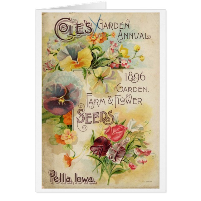Coles-Garten-Jahrbuch 1896 (Vorne)