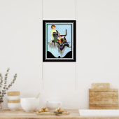 Coles Phillips Art Deco Mode Print 16x20 Poster (Küche)