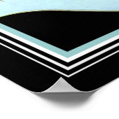 Coles Phillips Art Deco Mode Print 16x20 Poster (Ecke)